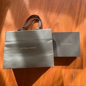 Authentic BOTTEGA VENETA gift box&bag